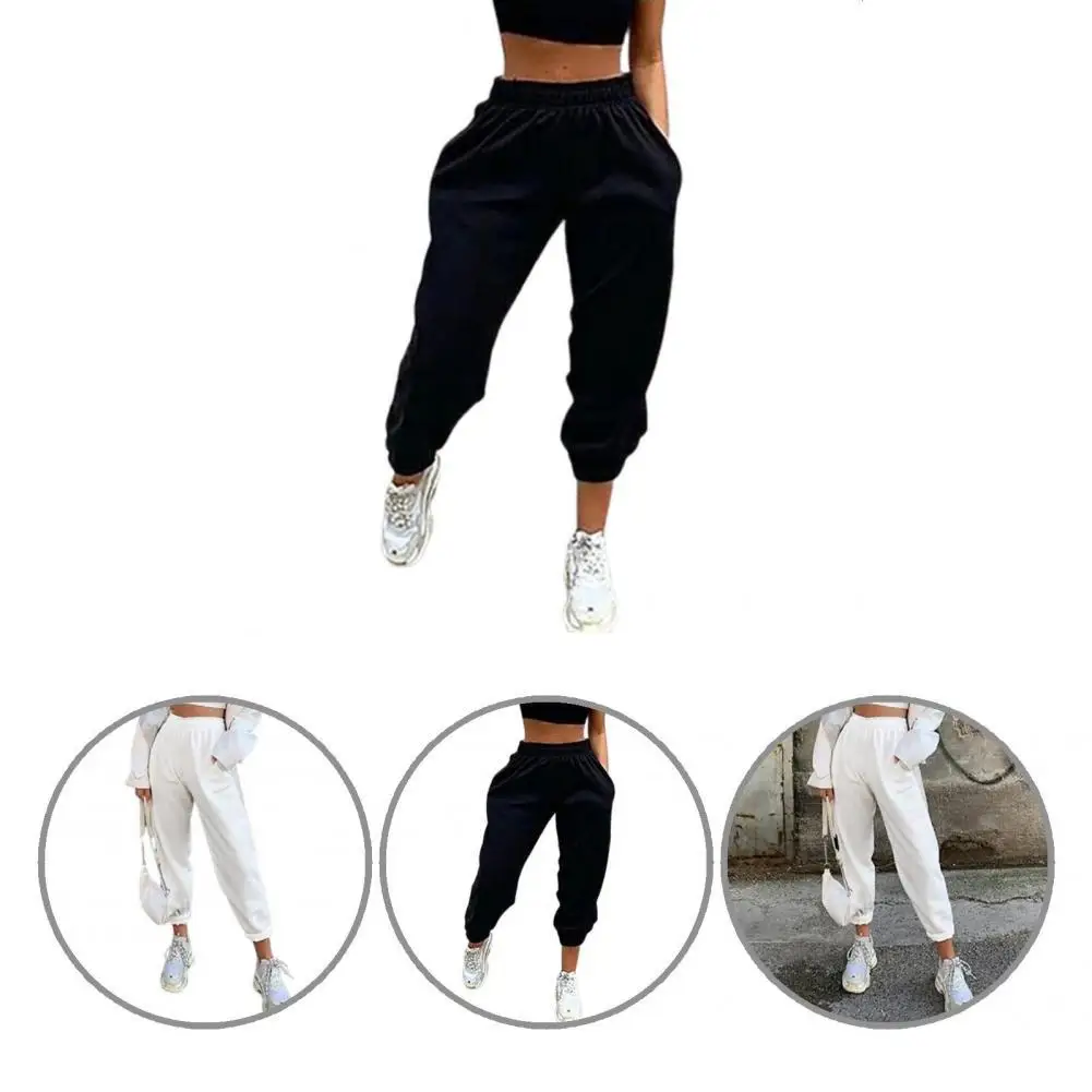 

Track Pants Simple Ultra Soft Ankle Banded High Waist Women Casual Sweatpants for Daily Wear Women Pants Women Pants