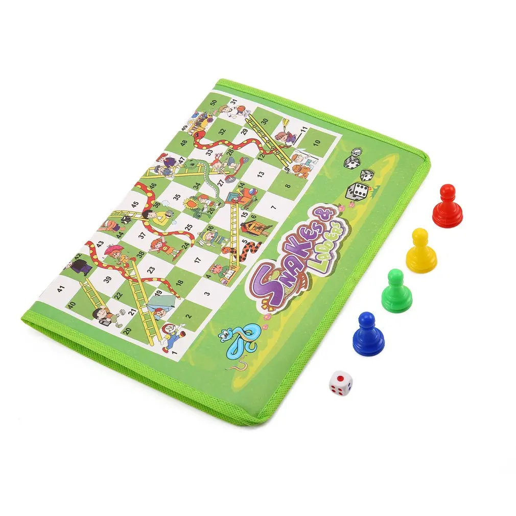 

Parent-child game non-woven carpet chess snake&ladders enjoy family fun