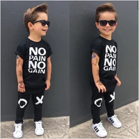 pudcoco 2 6t new style fashion 2pcs toddler baby boy clothes kids short sleeve t shirt topspants outfits clothes set