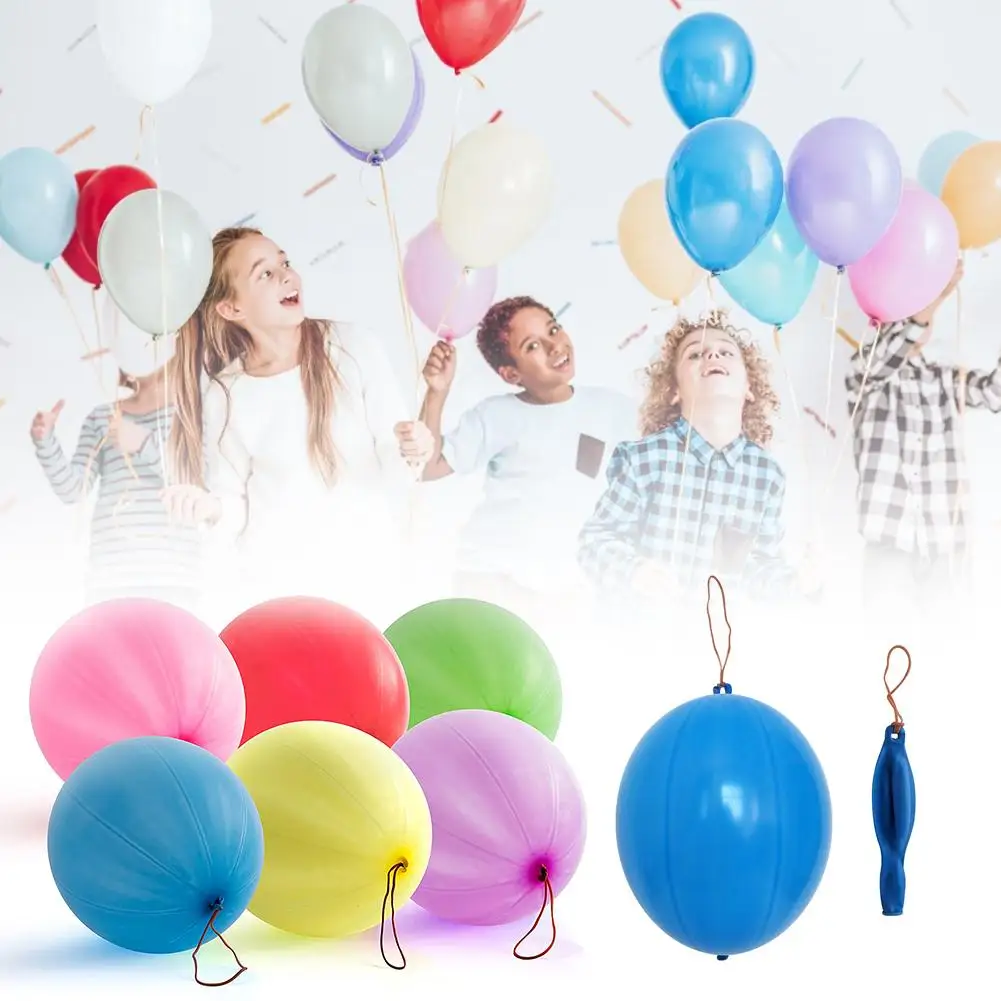 

Thickened Latex Kids Toys Neon Punch Balloon Colorful Birthday Party Wedding Decoration Globos Balls 50 Pcs