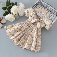 summer princess baby girl dress party birthday tutu dress floral kids dresses for girls clothing 1 6y toddler clothes vestidos