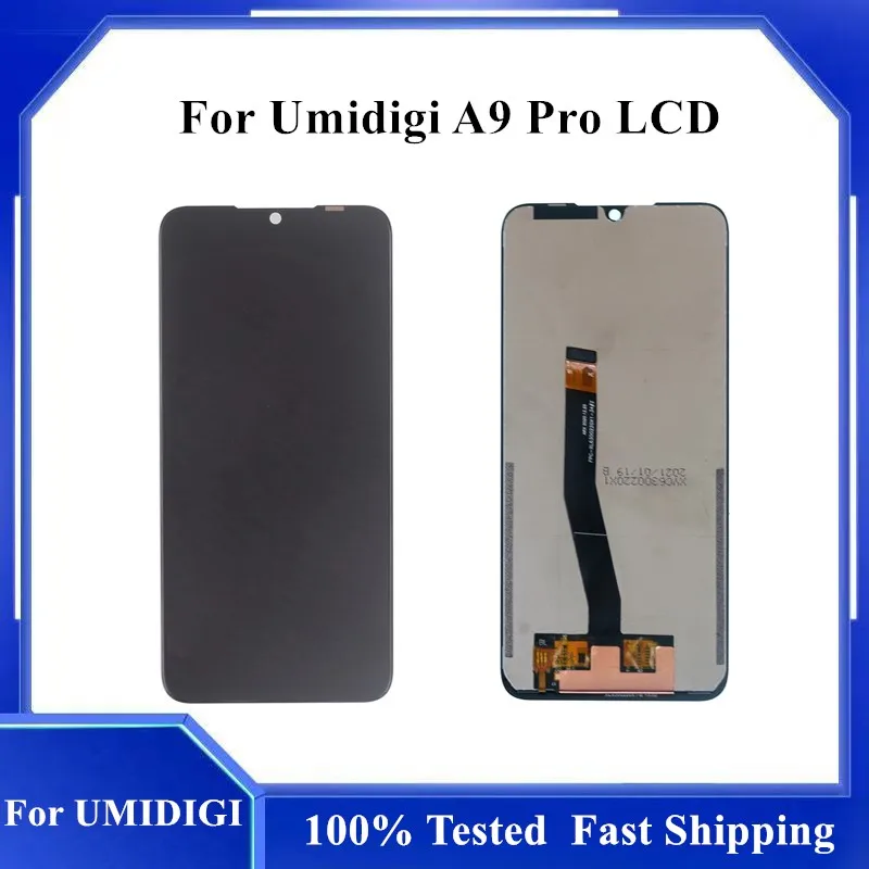 

100% Tested 6.3 Inch For Umidigi A9 Pro Replacement LCD Display Touch Screen Digitizer Assembly For Umi A9Pro LCD Replacement