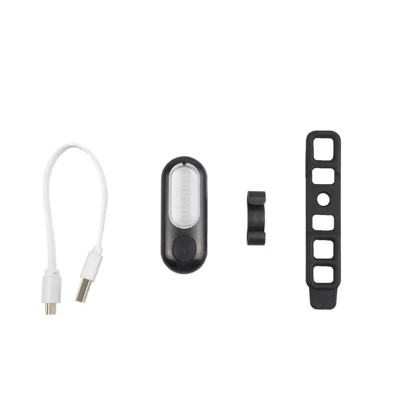 ABS COB светодиодный светильник для велосипеда 5 режимов Красный Синий высокий USB