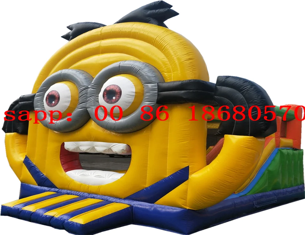 

Hot Selling Inflatable Little Yellow Man Bouncing House Jumping Castle Jumping Combination