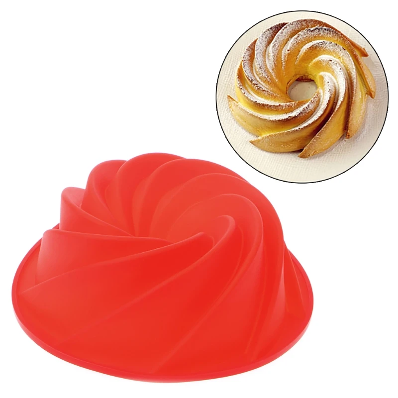 

Silicone baking mould, spiral shape, cake baking mould, spiral cake mould