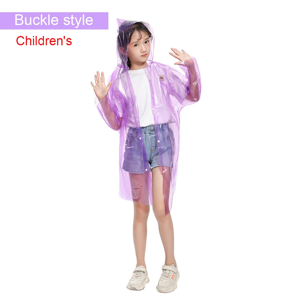 

1pcs Disposable Adult Emergency Waterproof Raincoat Poncho Hiking Accessories Outdoor Camping Rain Jacket
