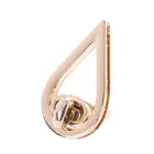 Застежка в форме капли воды, поворотный замок, замки сделай сам, кожаная сумка, фурнитура