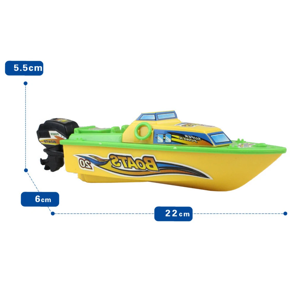 

Kids Summer Mini Electric Speed Boat Bathing Shower Water Play Game Toy Gift