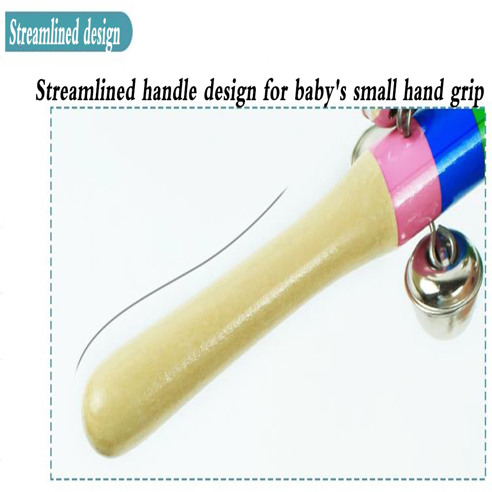 Детская игрушка колокольчик для раннего обучения музыкальный инструмент струна