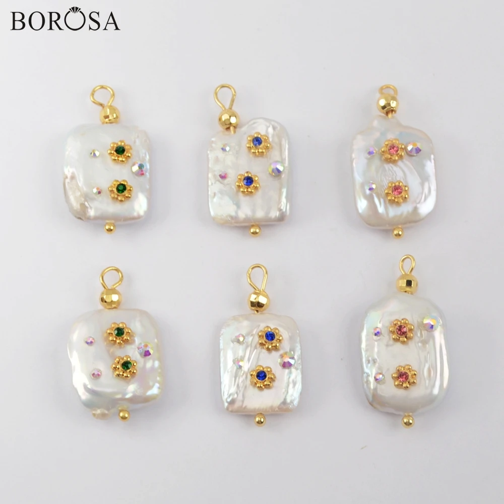 

Подвески женские из натурального жемчуга, 10 шт., WX1276