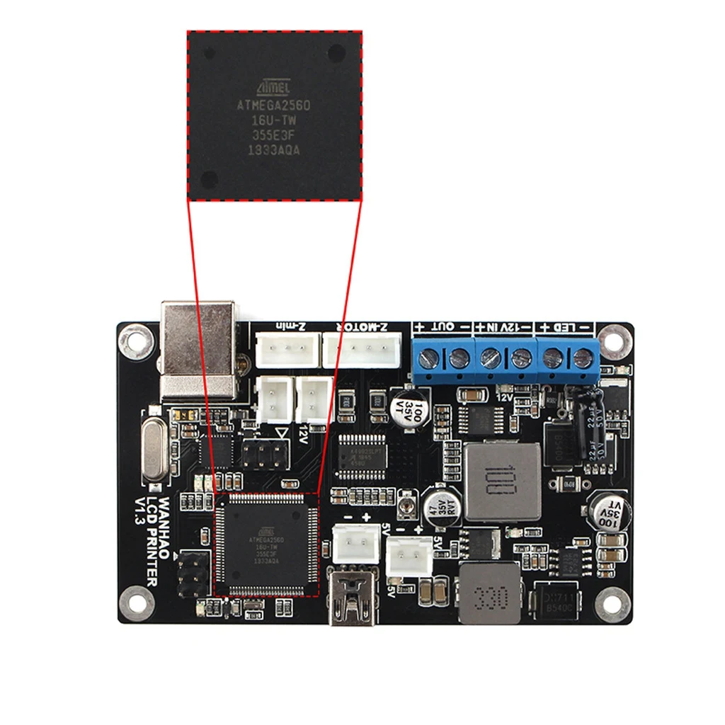 D7 Lcd Printer Motherboard Main Control Board for Wanhao Duplicator 7/7 Plus Dlp Sla 3D Parts | Компьютеры и офис