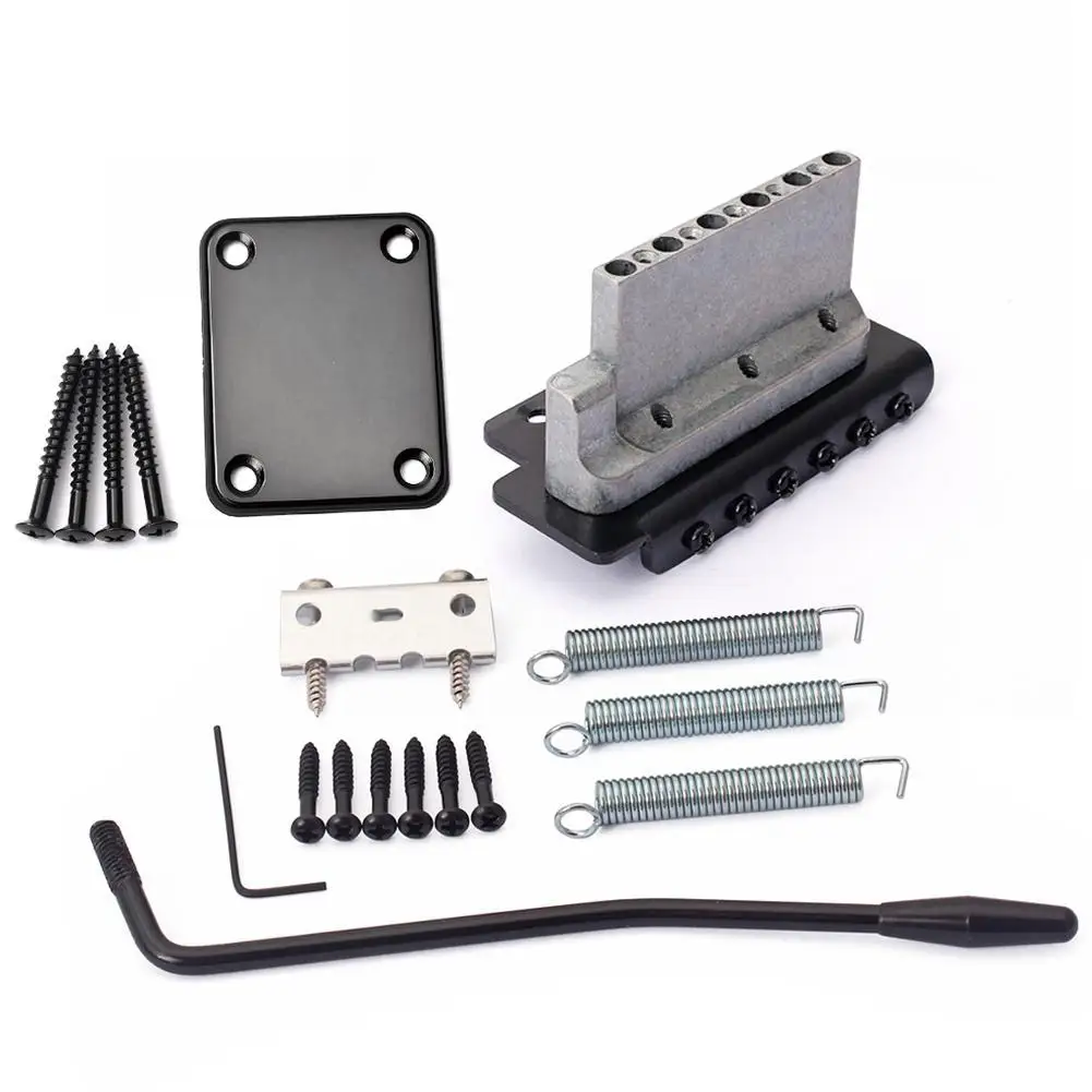 

Electric Guitar Tremolo Bridge System with Neck Plate for Stratocaster Strat ST Guitar Sound Adjustment Tool