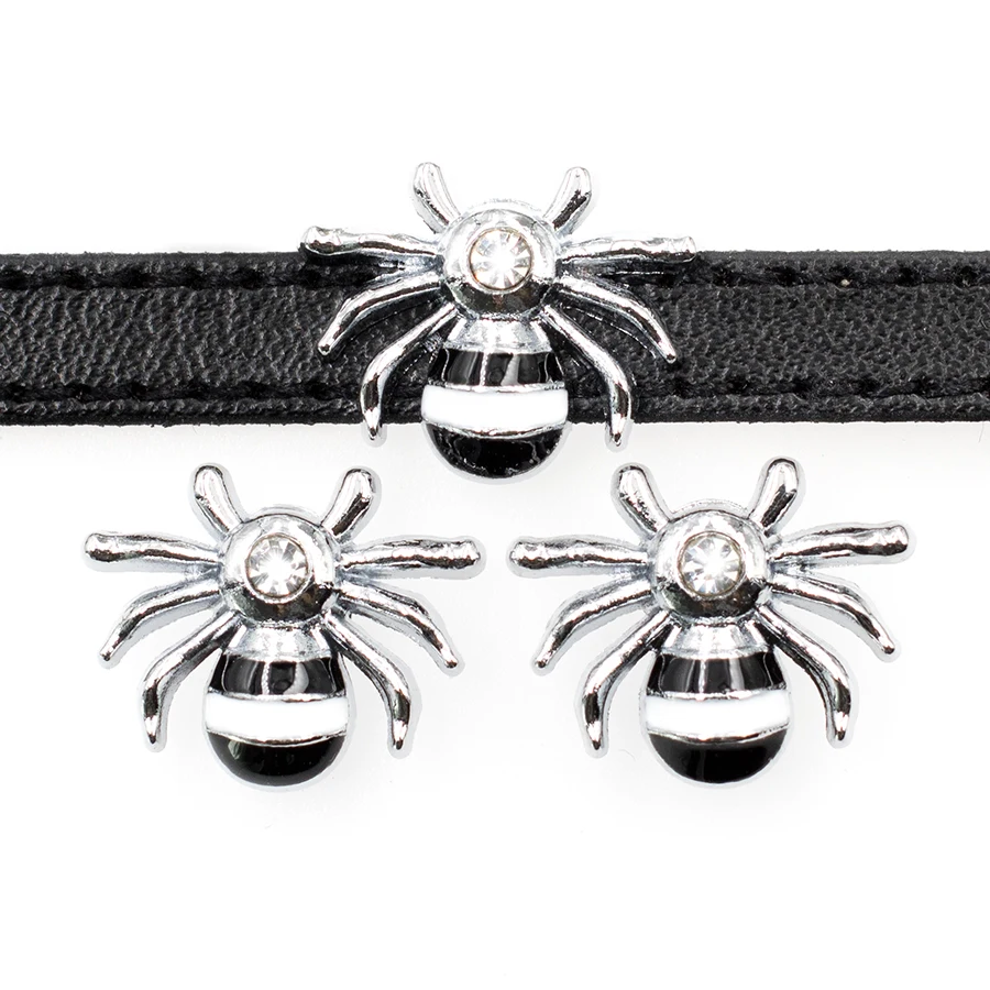 5 шт. подвески-слайды внутренние диаметр 8 мм Ювелирные изделия фурнитура