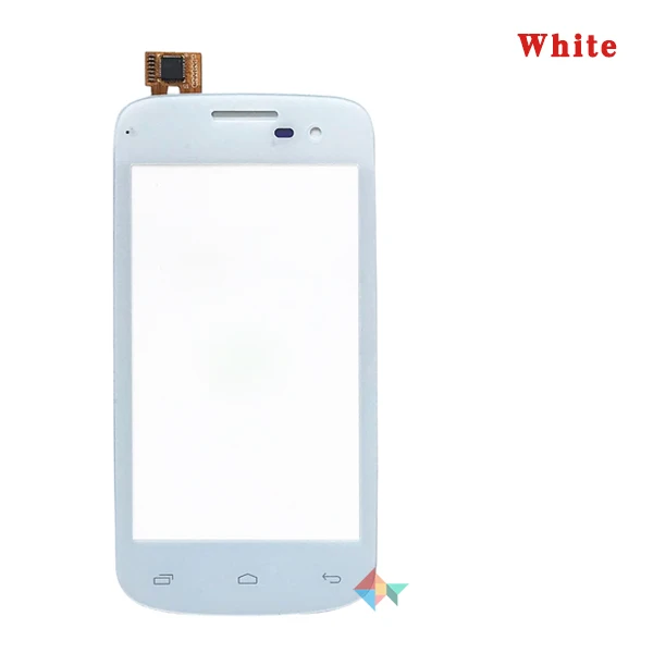 Высокое качество 4," для Micromax A091 сенсорный экран дигитайзер Передняя стеклянная линза сенсорная панель - Цвет: White No Tool