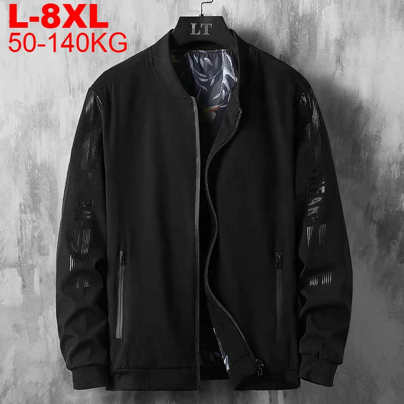 

Мужская спортивная куртка-бомбер, мотоциклетная ветровка, уличная одежда в стиле хип-хоп, бейсбольные куртки, большие размеры 7xl 8xl