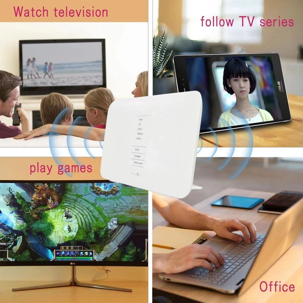 Новинка разблокированный домашний роутер Huawei Speedport W724V ADSL ADSL2 +/VDSL2/DSL SIP VoIP DLNA + NAS