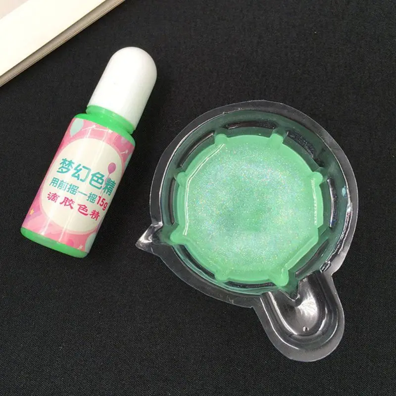 

12 Pcs/set UV Resin Epoxy Pigment Liquid Mixed Color Dye Jewelry Carfts Making