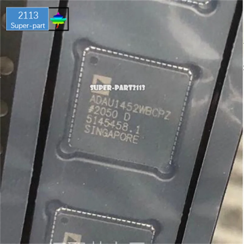 

New 10pcs/lot ADAU1452WBCPZ ADAU1452W ADAU1452WBCPZ-RL LFCSP-72 DSP CPU