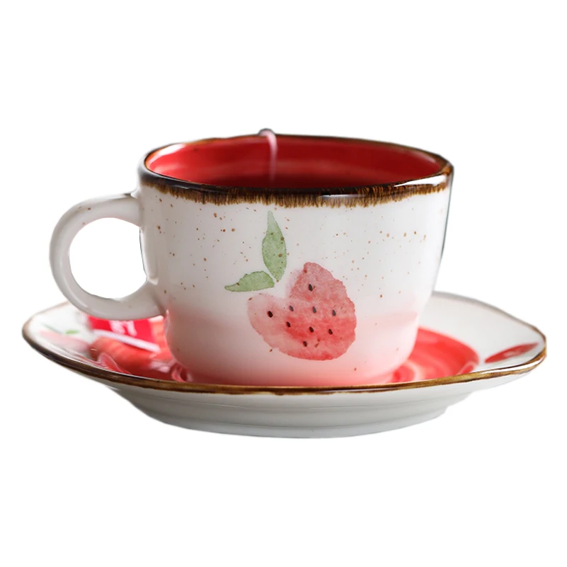 Набор фарфоровых чайных чашек кофейные чашки с блюдцем набор керамических