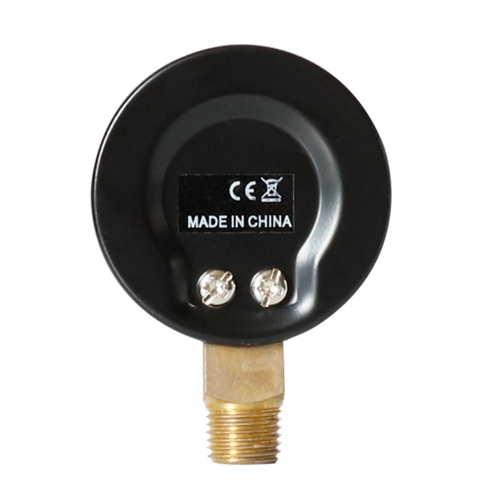 Портативный двойной циферблатный Манометр 0 100PSI 7 бар вакуумный манометр 2