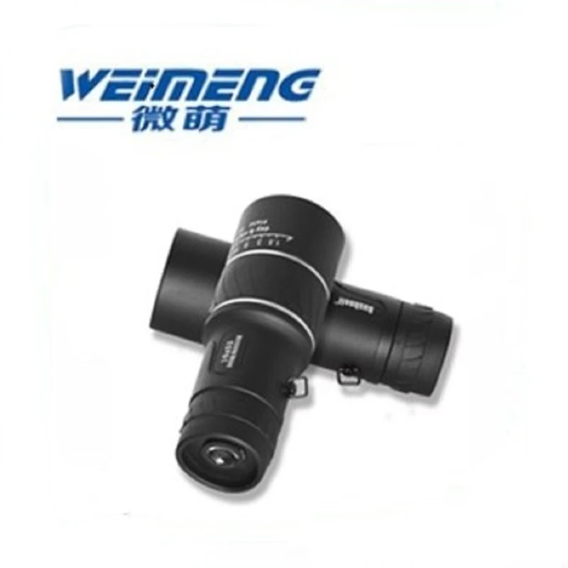 Weimeng 16X52 hd монокуляр/одиночный телескоп 66 м/8000 м Регулировка фокусировки видения зеленая пленка высокой мощности HD ночной телескоп зум