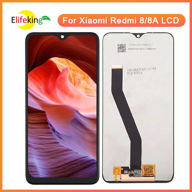 6 22 lcd display for xiaomi redmi 8 touch screen digitizer assembly for redmi 8a with frame phone screens replacement parts free global shipping
