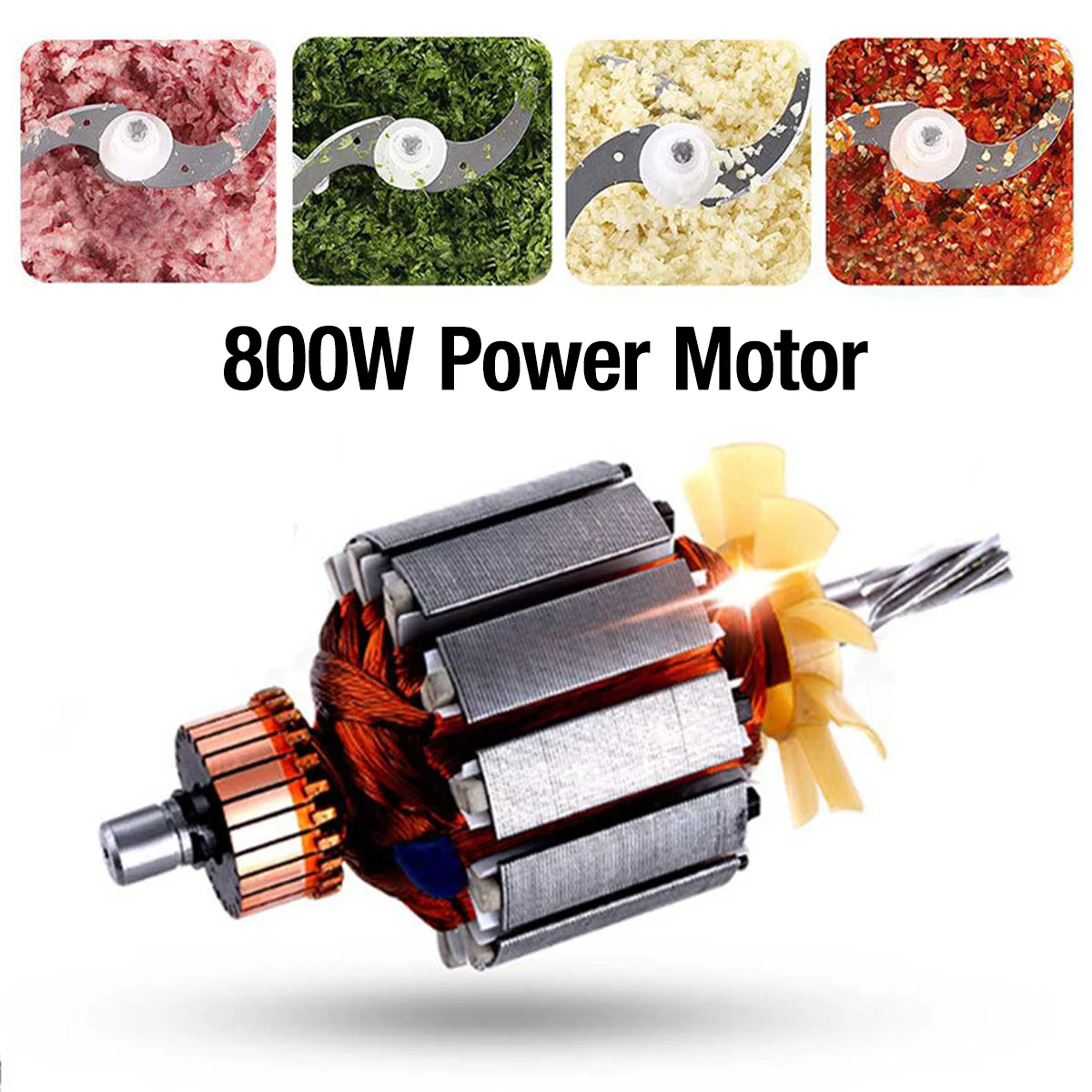 3speed 5l electric meat mixer blender grinder 800w stainless steel electric chopper automatic mincing machine quiet food blender free global shipping