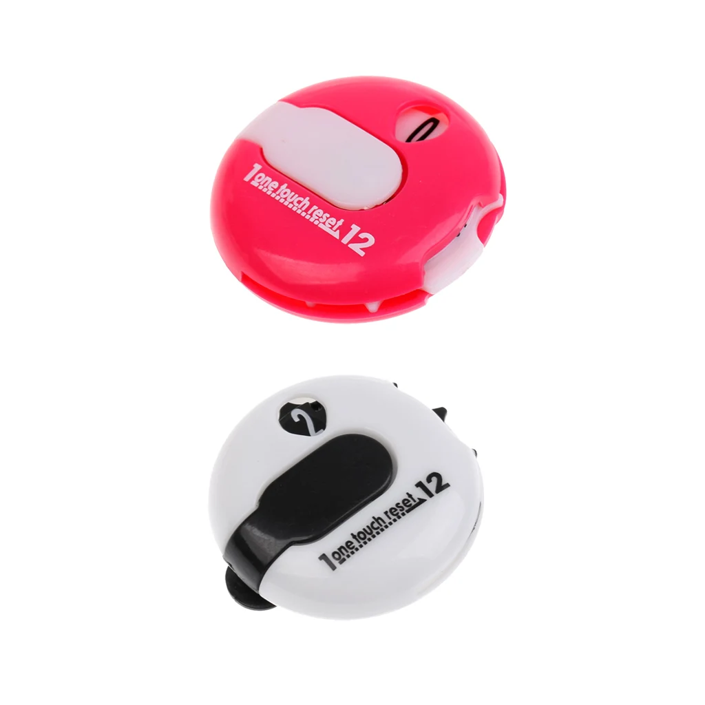 2 X мастер часы счетчика гольф-кликер счетчик хода клип на перчатке | Спорт и