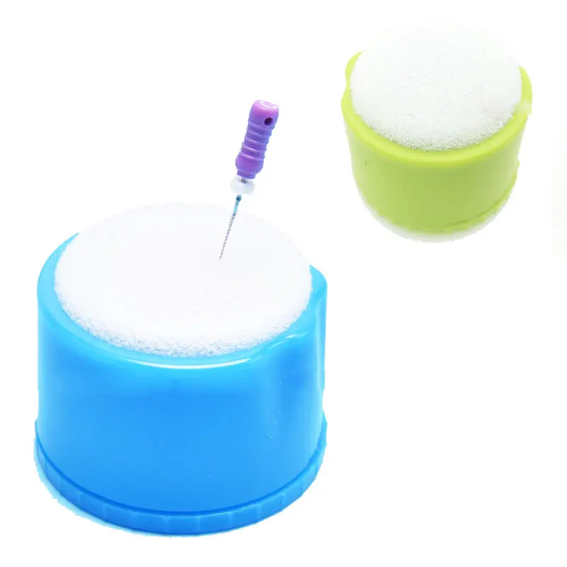 

File Drills Block Holder Autoclavable Dental Equipment Round Stand Cleaning Foam Sponge Dentist Lab Products Teeth Whitening