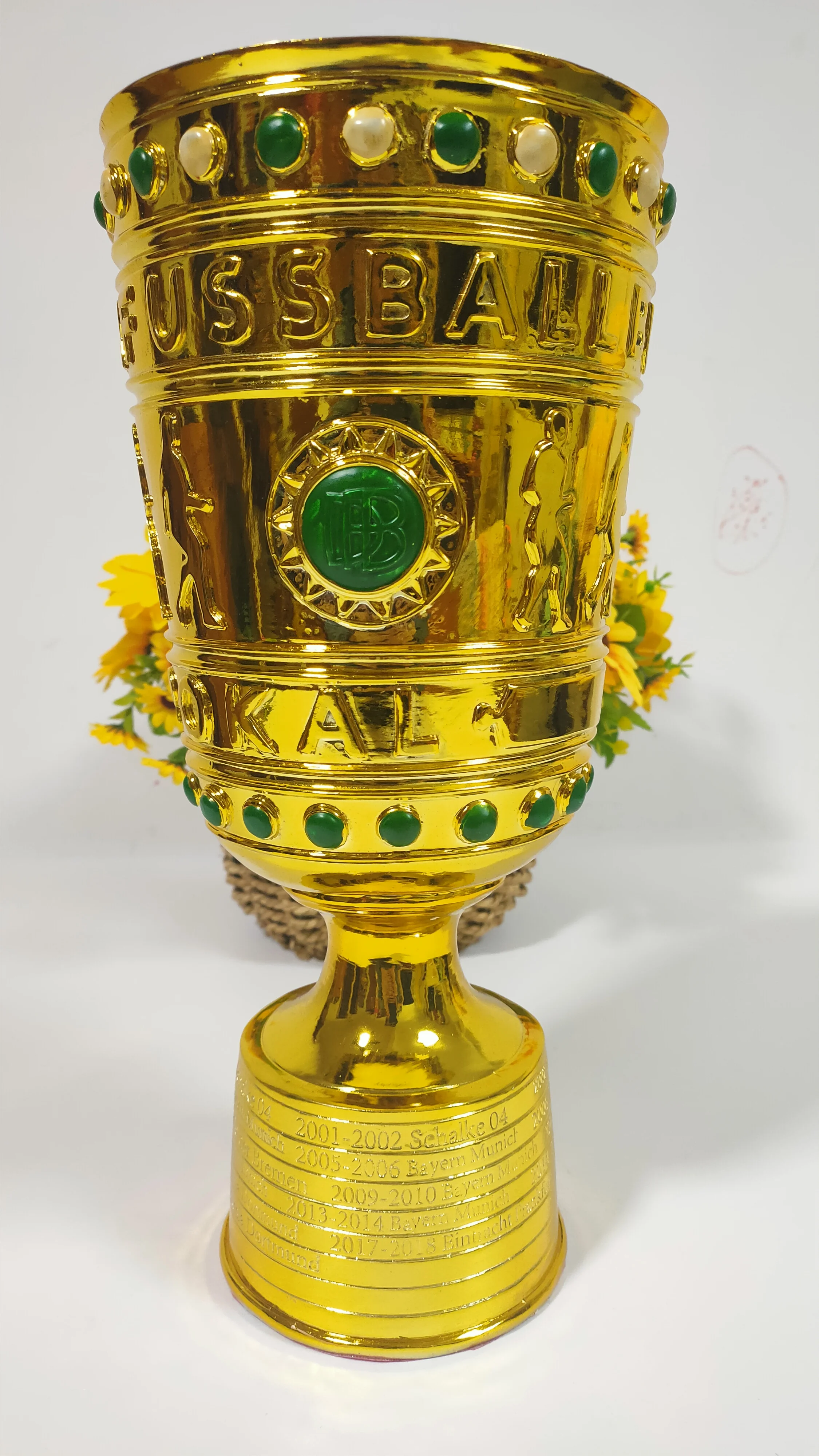 The DFB-Pokal Trophy Cup The Champions Trophy Cup German League Cup Premiere Ligapokal Trophy Cup