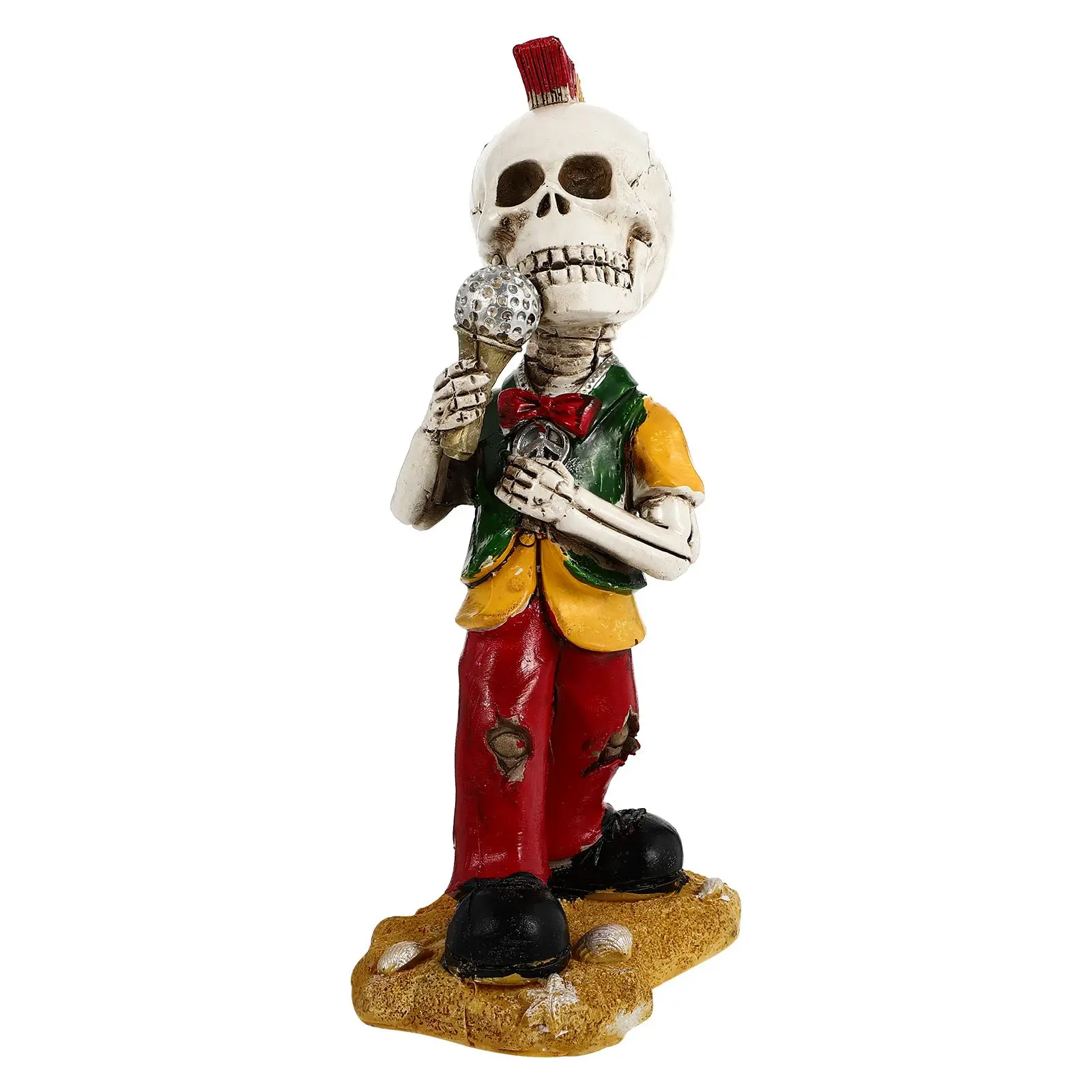 

1Pc Cool Skeleton Decor Delicate Skull Adornment Children Gift Assorted Color