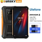 Смартфон Ulefone Armor 8 защищенный, 4 + 64 ГБ, 5580 мА ч, 6,1 дюйма, Android 10,0, 8 ядер, 4G, NFC, OTG
