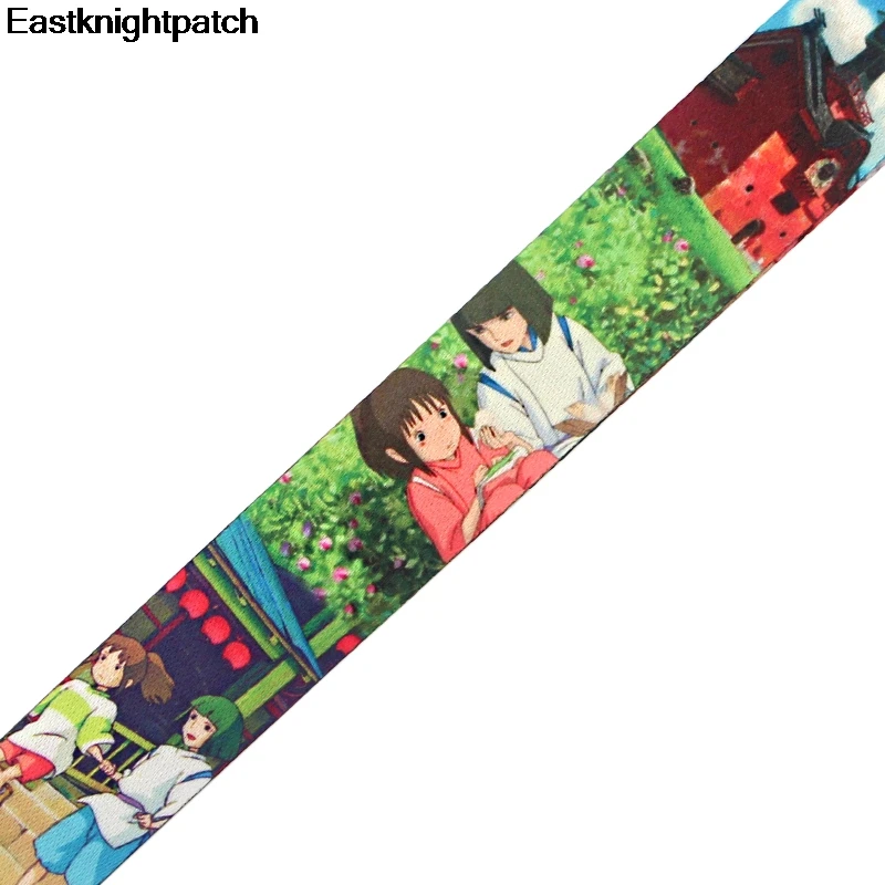 Забавный ремешок на шею с мультипликационным захватом ремешком для ключей