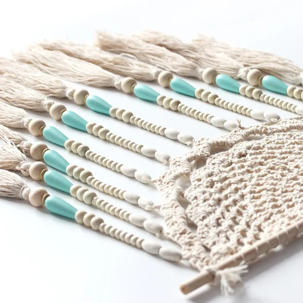 Настенный Тканый гобелен в скандинавском стиле с орнаментом для дома спальни