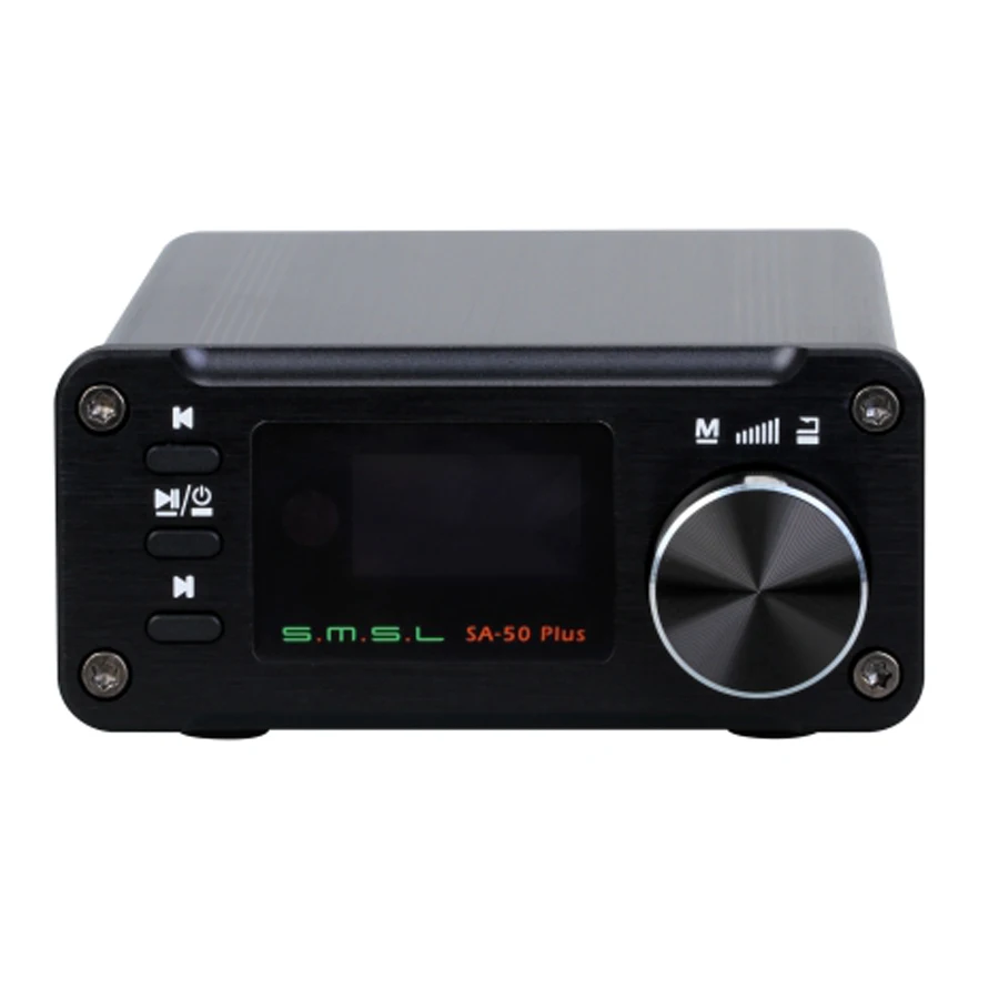 SMSL SA-50 Plus HiFi 50 Вт * 2 AUX оптический USB-диск цифровой усилитель HIFI большой мощности -