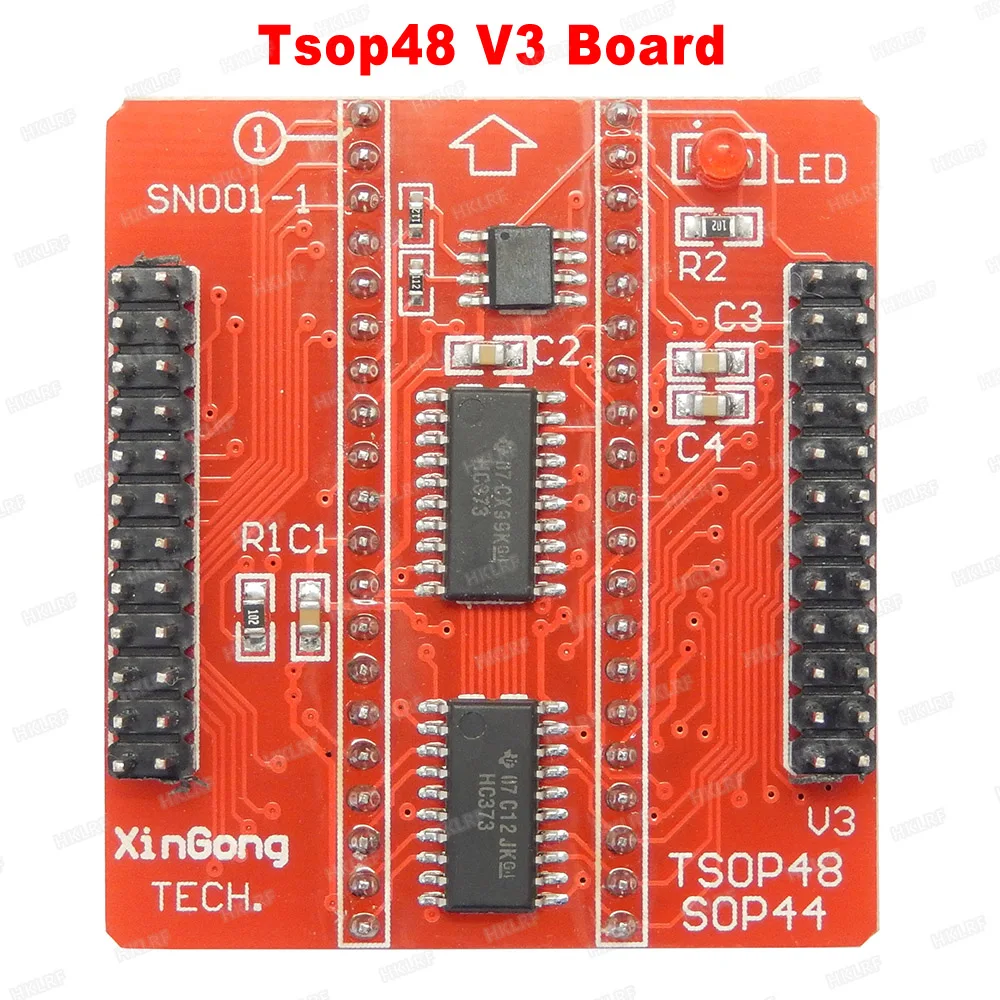 Оригинальный новый комплект адаптеров SOP44 TSOP48 ZIF только для MiniPro TL866II Plus