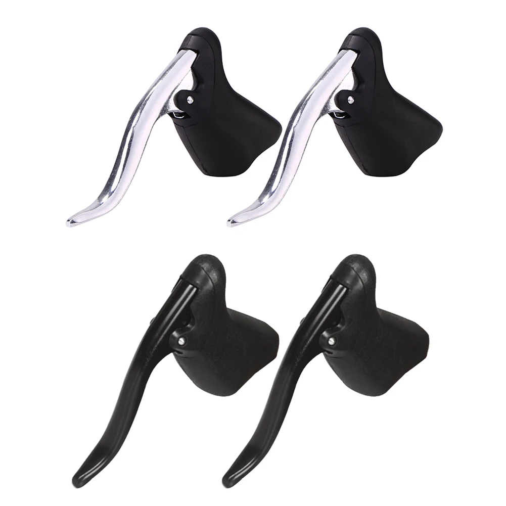 

1 Pair Aluminum Alloy Road Bike Brake Lever Bicycle Cycling Brake Handle Bicycle Cycling Riding Replacement Parts