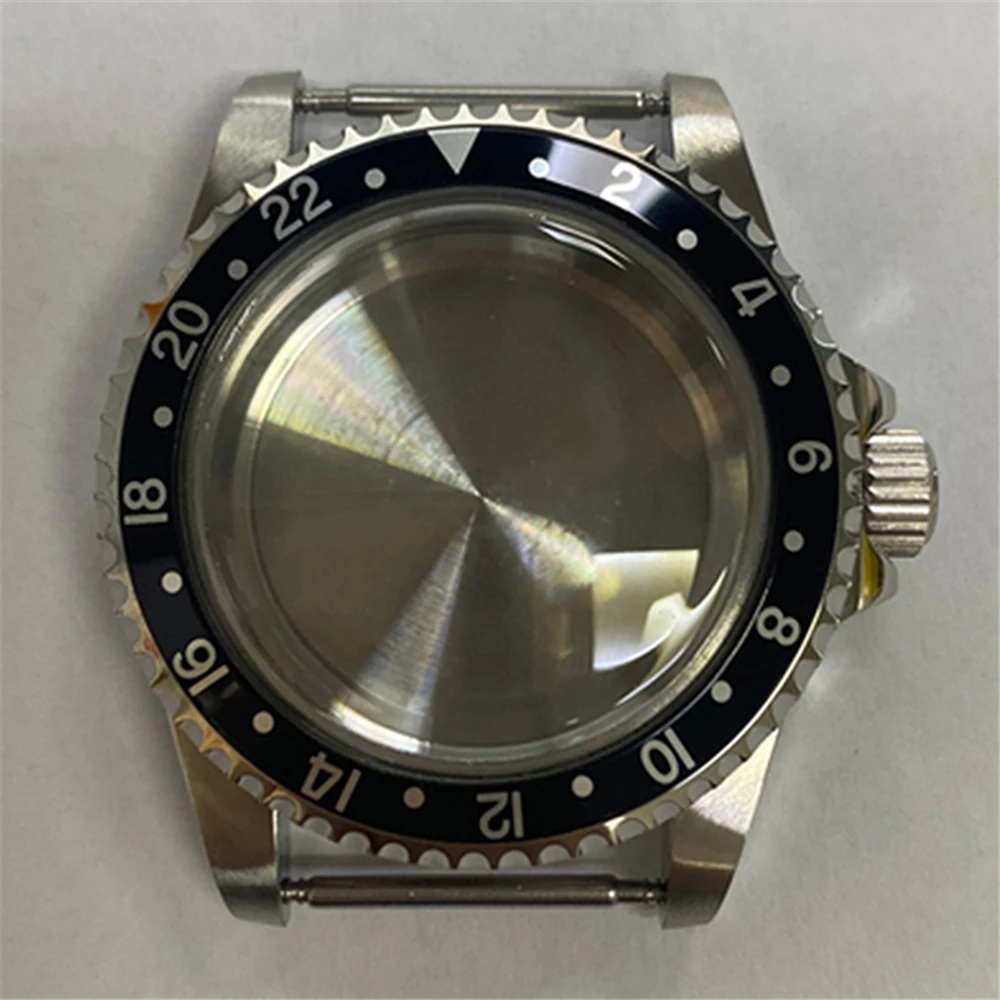 39.5mm Stainless Steel Watch Case for NH35 NH36 Mechanical Movement Modified Case Cover Watches Accessories