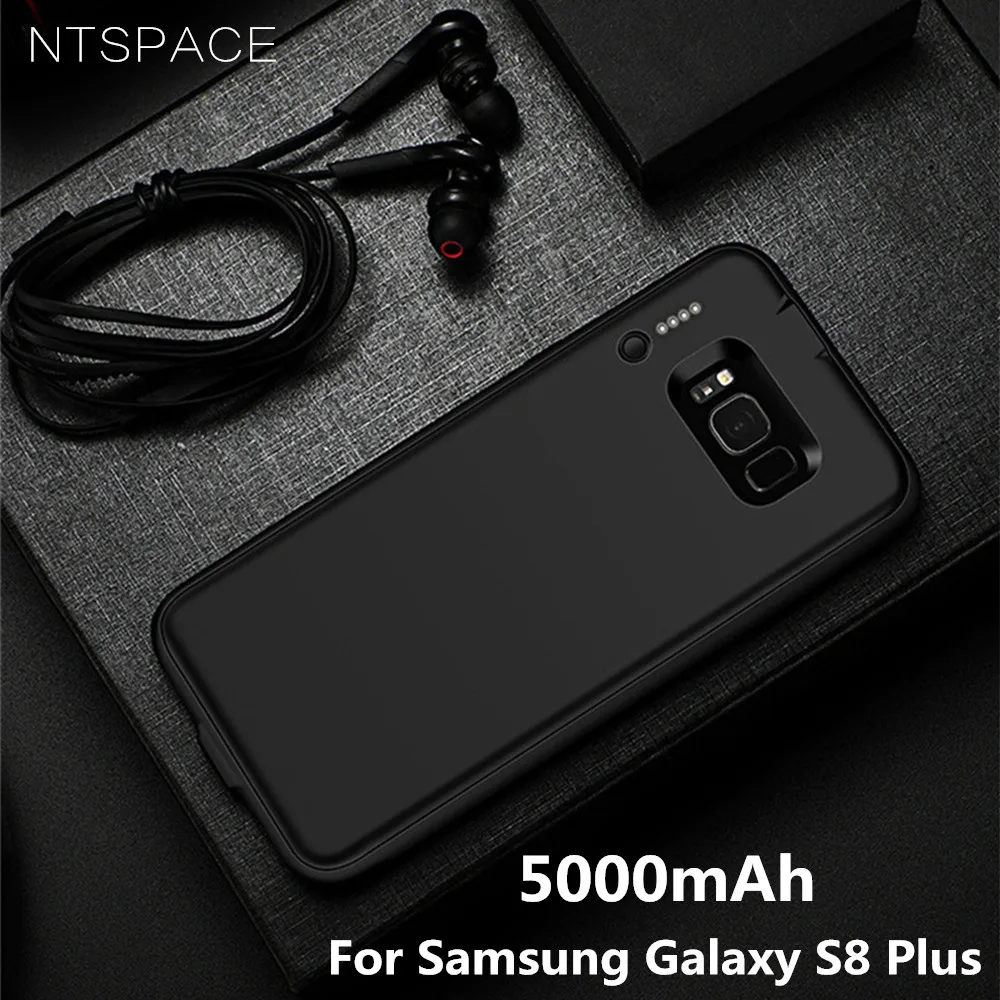 Чехол NTSPACE 5000 мАч для Samsung Galaxy S8 Plus Ультратонкий чехол с резервным внешним