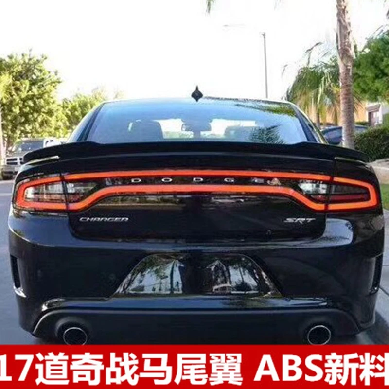 Для Dodge Charger Высокое качество ABS спойлер из материала автомобильные задние крылья