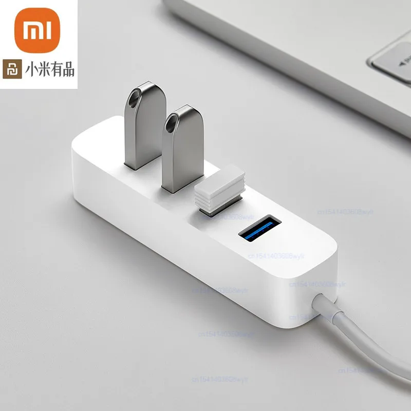 

XIAOMI 4 Ports USB3.0 Hub with Stand-by Power Supply Interface USB Hub Extender Extension Connector Adapter for PC Laptop
