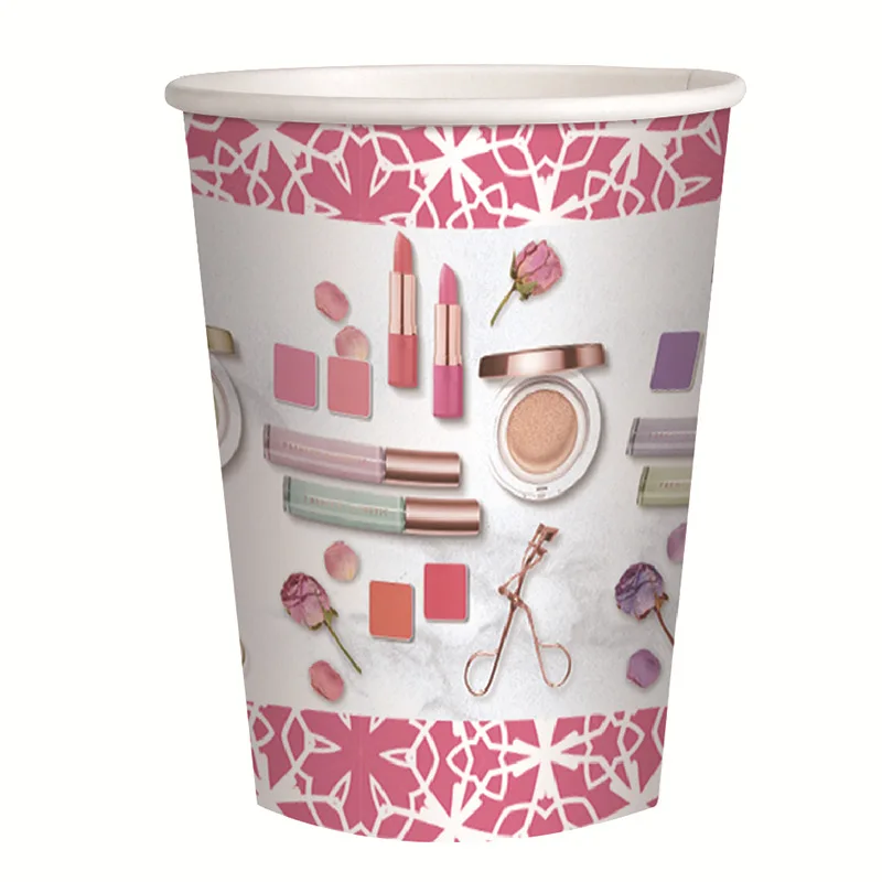 Одноразовые тарелки для косметики и дня рождения | Дом сад