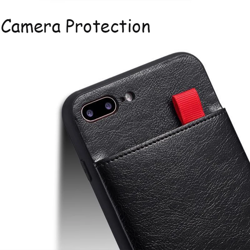 Cover For iPhone 11 Pro Max Case Retro PU Leather Card Slot Wallet Man X Xr Xs 6S 7 8 Plus Cases |