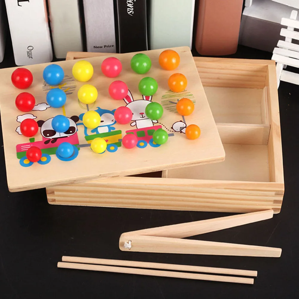 

1 Set Clip Bead Plaything Kid Interactive Children Educational Toys