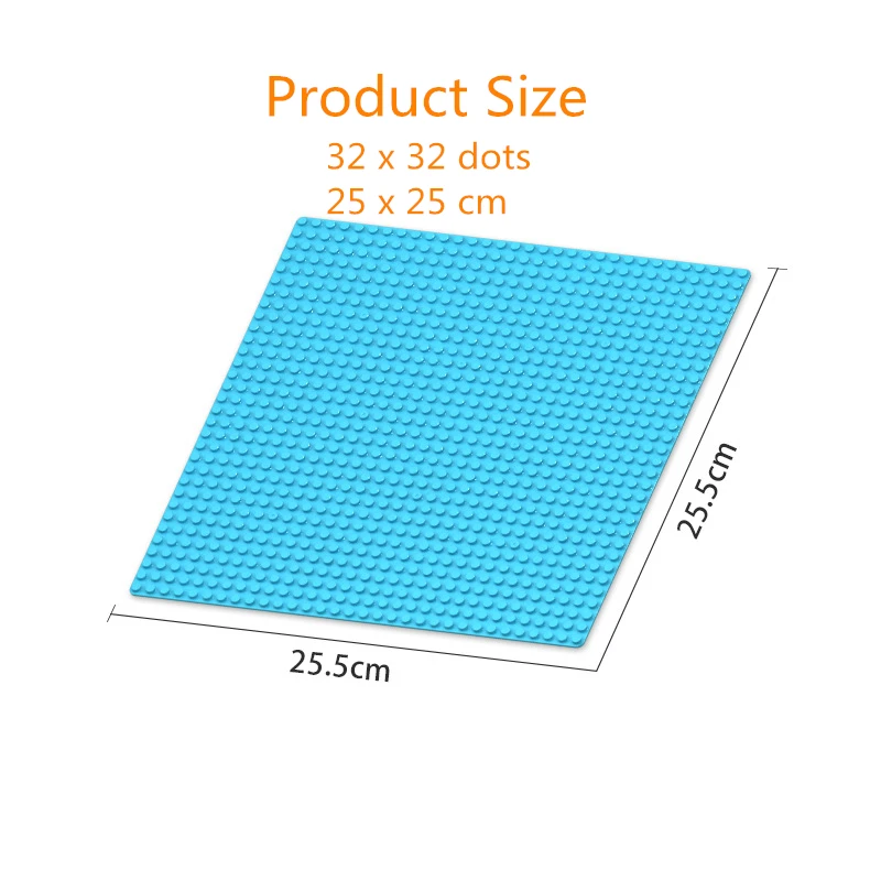 Классическая Базовая пластина для маленьких кирпичей опорная плата совместимые