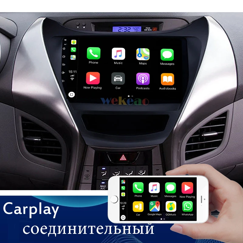 Wekeao сенсорный экран 9 'ɱ Din Android 0 автомобильный Dvd мультимедийный плеер для