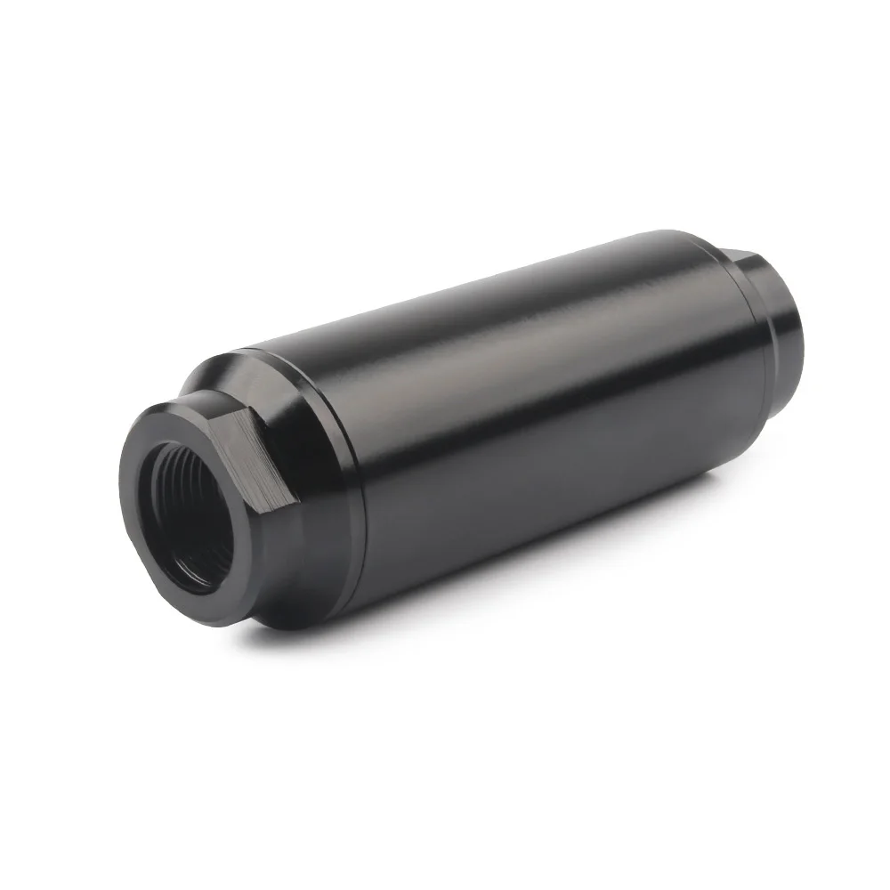 

6AN/8AN Universal Performance Aluminum Fuel Filter High FLOW 100 Micron Cleanable
