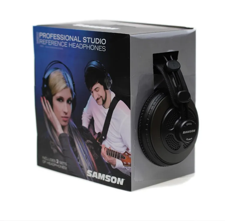 Горячая Распродажа Samson SR850 полуоткрытые студийные наушники динамический