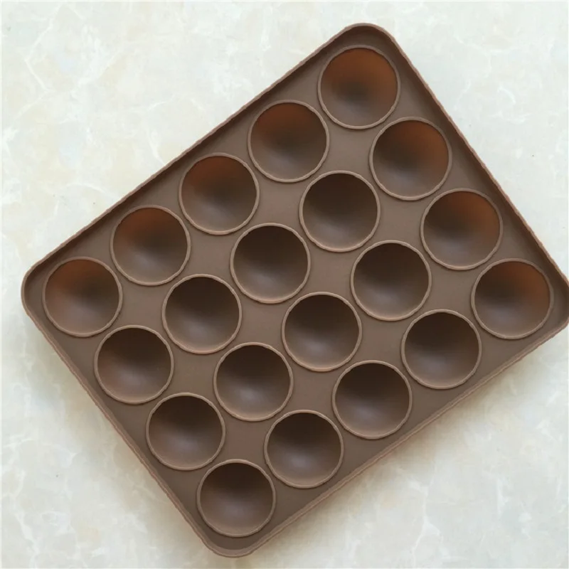 20 сферическая полукруглая формочка для торта из силикагеля|jelly mould|mold cakechocolate mold |