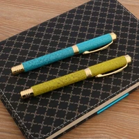 luxury wing sung fountain pen green blue marble golden calligraphy stationery office school supplies writing ink pens